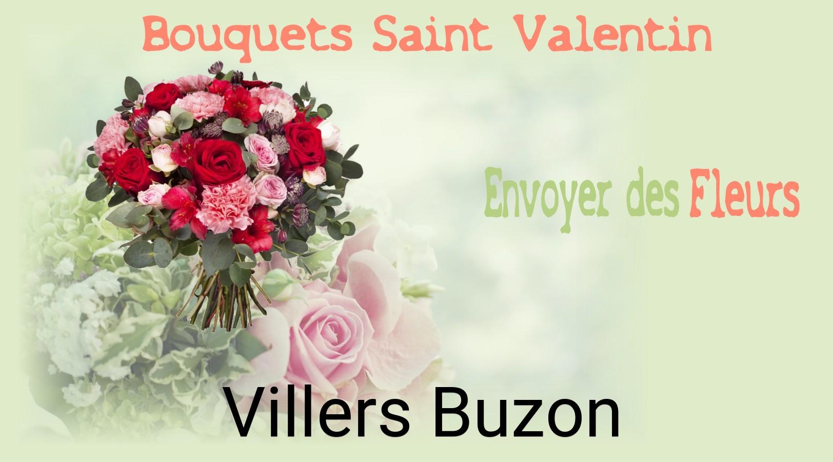 Roses de Saint-Valentin livrées à Villers-Buzon